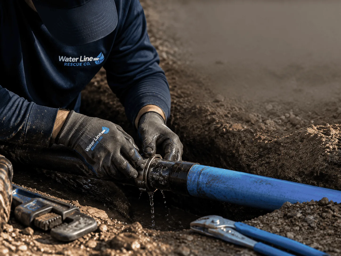 Why choose Water Line Repair in Le Roy, KS